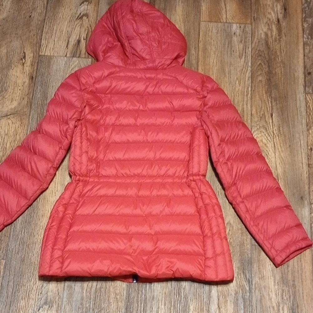 Michael Kors Red Packable Down Fill Puffer Jacket/Coat Size Medium - Picture 6 of 9